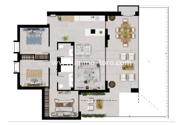 New Build - Apartment - Istán - Urbaniz. Cerros del Lago