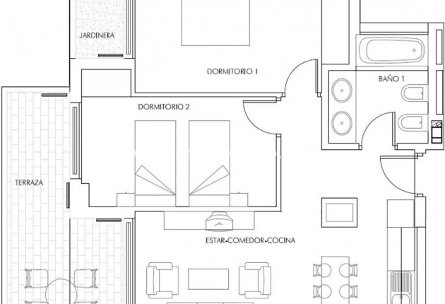 New Build - Penthouse - Vera - Puerto del Rey