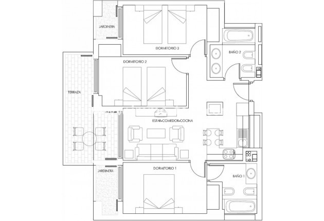 Nueva construcción  - Ático - Vera - Puerto del Rey