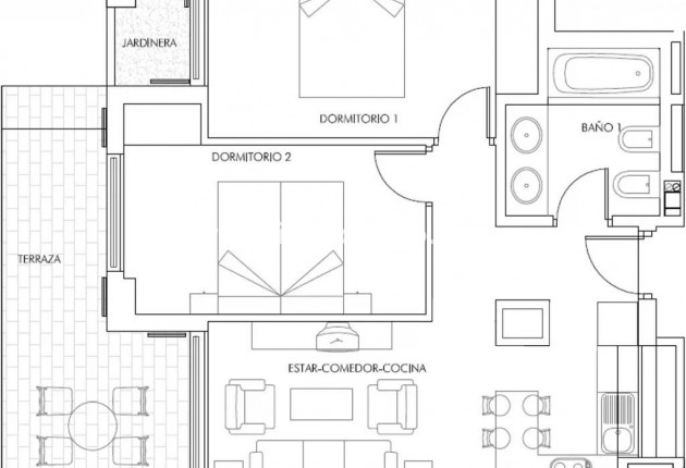 Nueva construcción  - Apartamento - Vera - Puerto del Rey