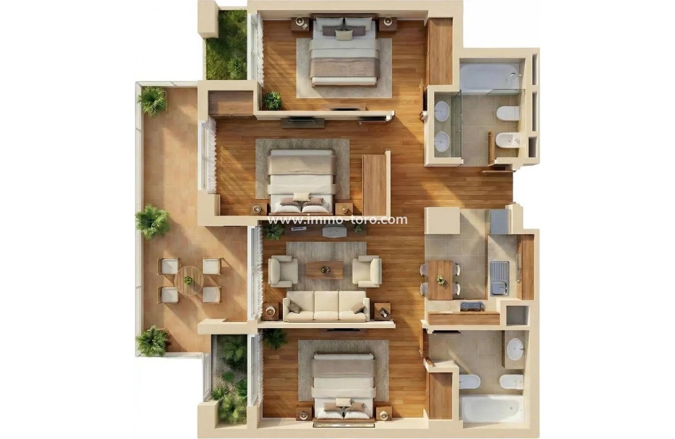 New Build - Apartment - Vera - Puerto del Rey