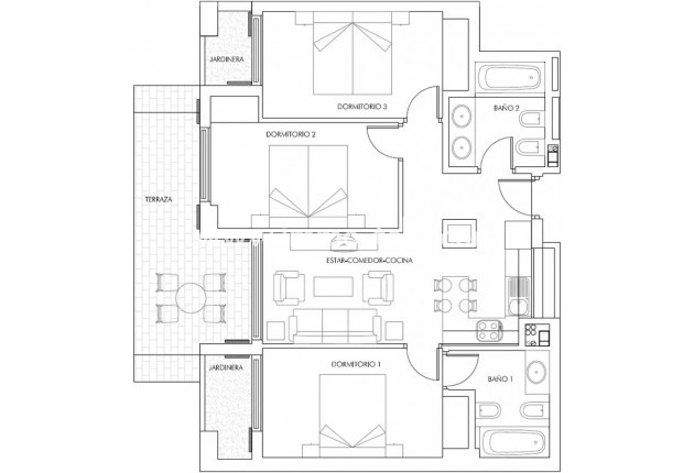 New Build - Apartment - Vera - Puerto del Rey