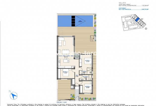 New Build - Villa - Los Alcázares - Serena Golf