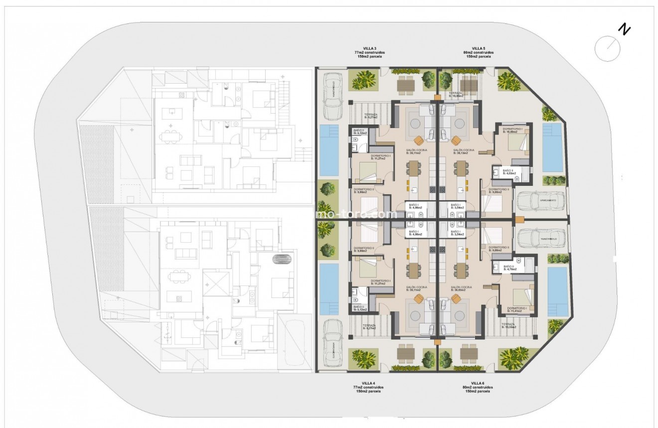 New Build - Detached house / Townhouse - Torre Pacheco - El Alba