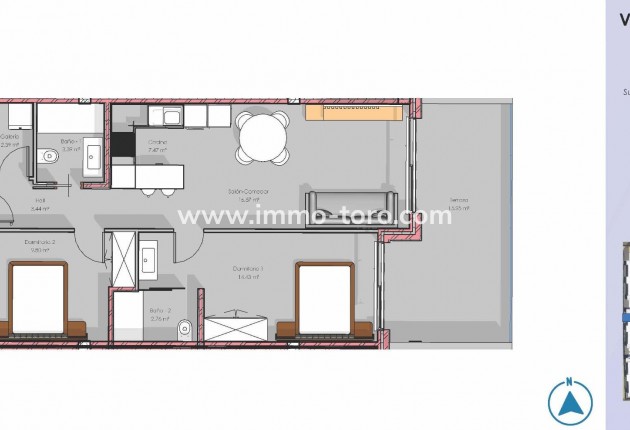 New Build - Apartment - Guardamar - El Raso