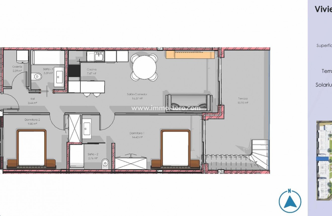 New Build - Penthouse - Guardamar - El Raso