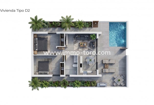 Nieuwbouw - Villa - Vera - Vera Playa