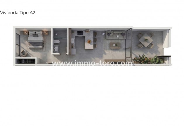 Nieuwbouw - Appartement  - Vera - Vera Playa