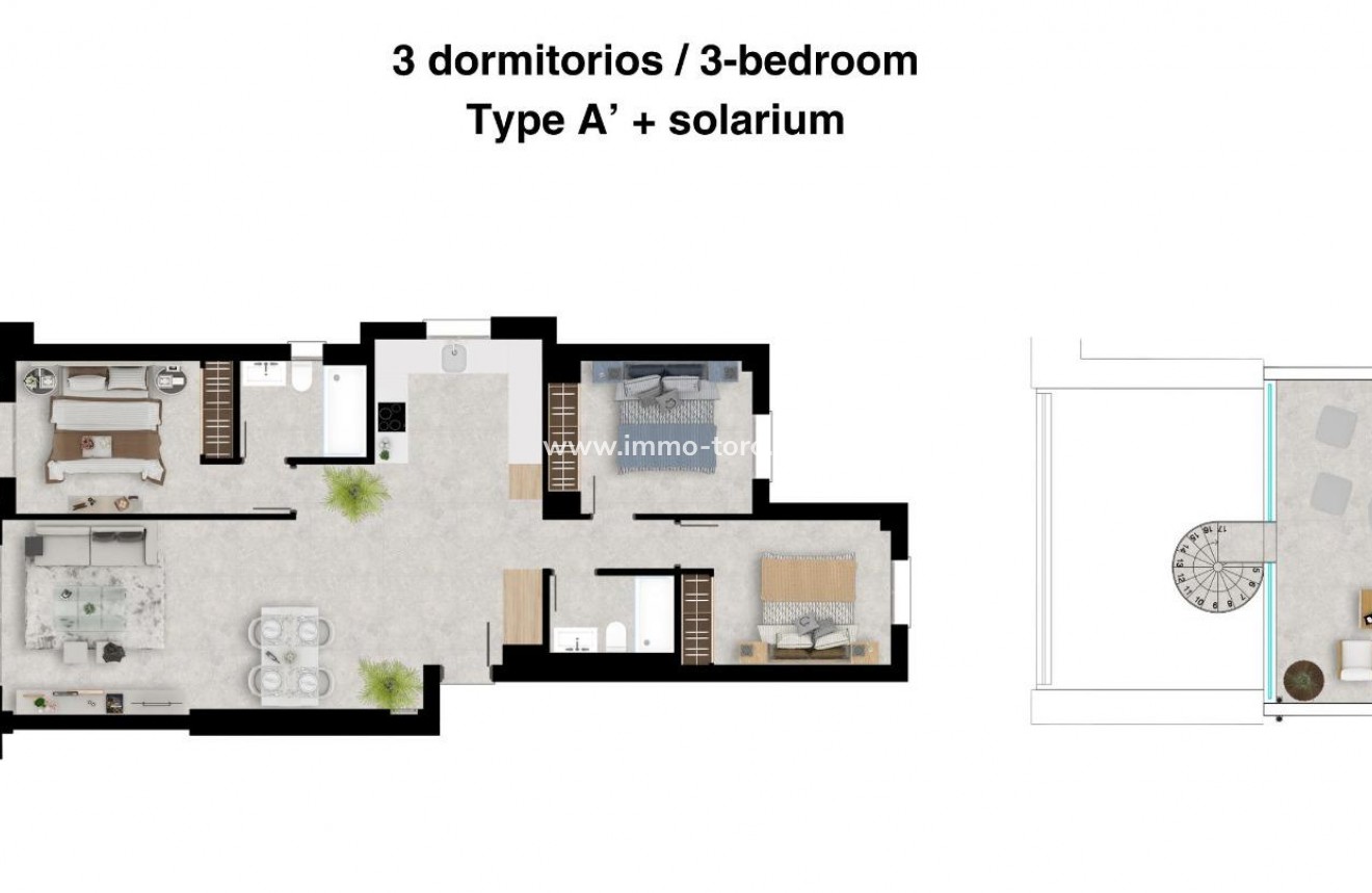 Nieuwbouw - Penthouse - Manilva - Bahia De Las Rocas