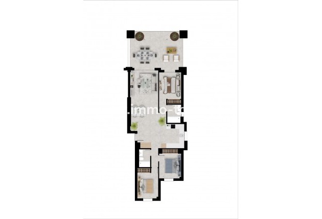 Nieuwbouw - Appartement  - Manilva - Bahia De Las Rocas