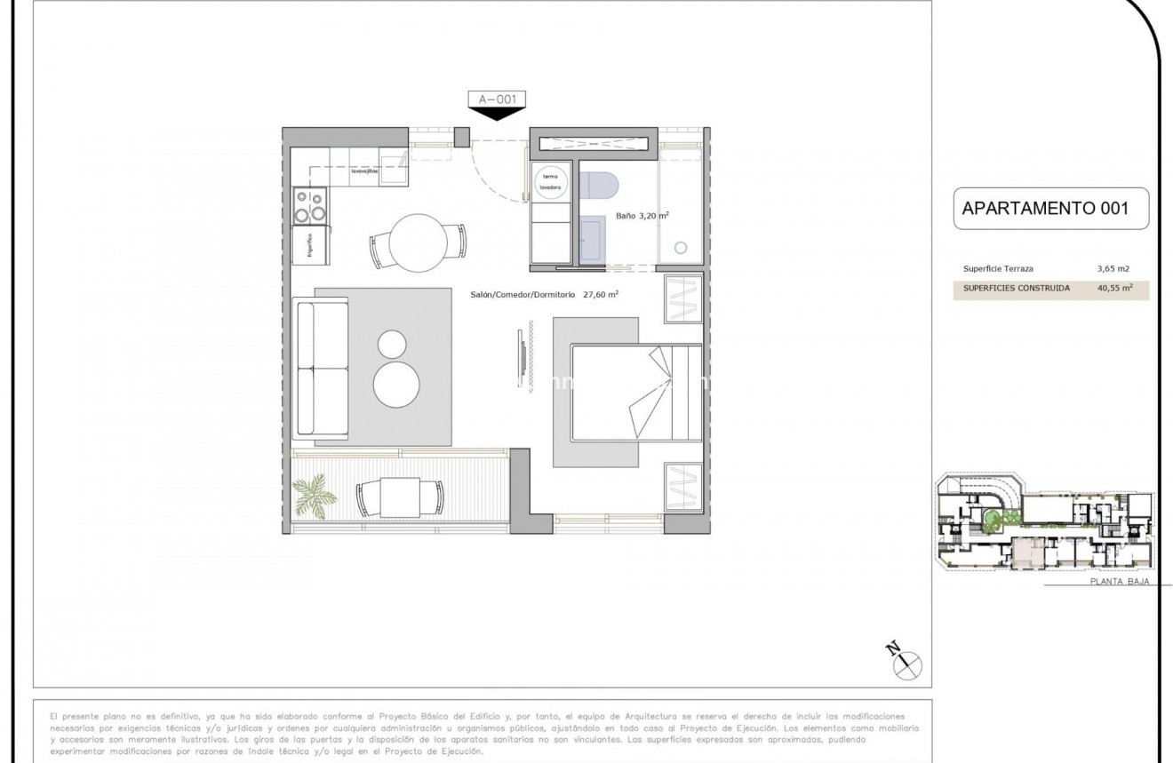 Nieuwbouw - Appartement  - San Pedro del Pinatar - Lo Pagan