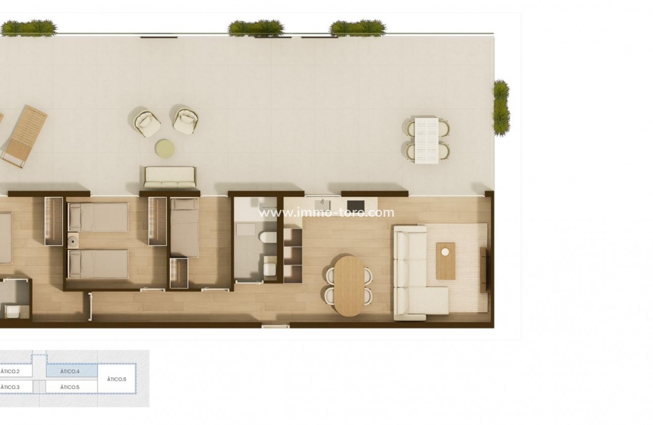 Nieuwbouw - Penthouse - Moncofa - Playa de Moncofa