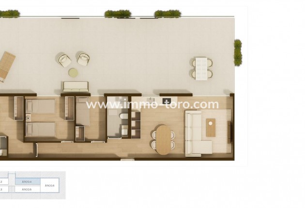 Nieuwbouw - Penthouse - Moncofa - Playa de Moncofa