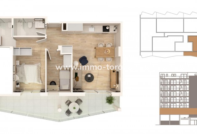 Nieuwbouw - Appartement  - Moncofa - Playa de Moncofa