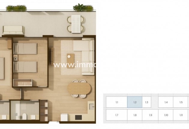 Nieuwbouw - Appartement  - Moncofa - Playa de Moncofa