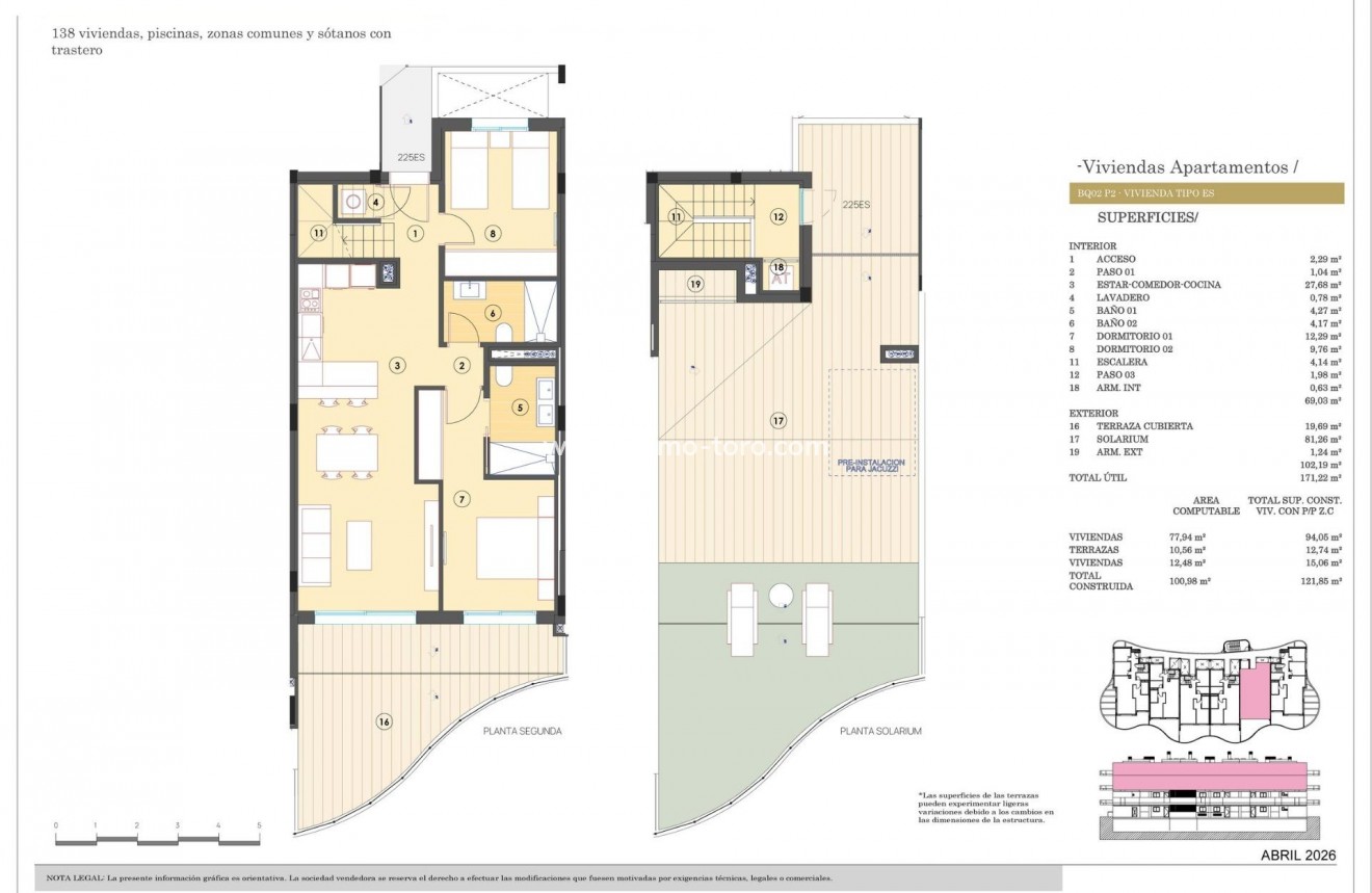 Nueva construcción  - Ático - Finestrat - Campana Garden