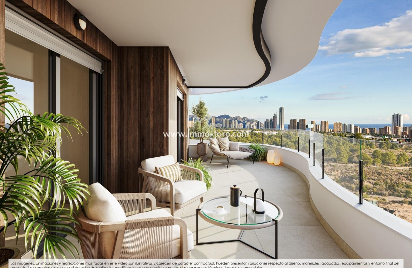 Nueva construcción  - Ático - Finestrat - Campana Garden
