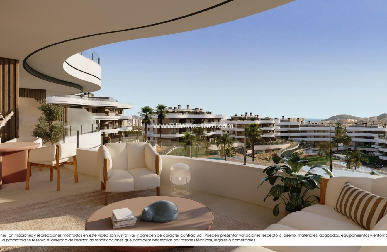 Nueva construcción  - Ático - Finestrat - Campana Garden