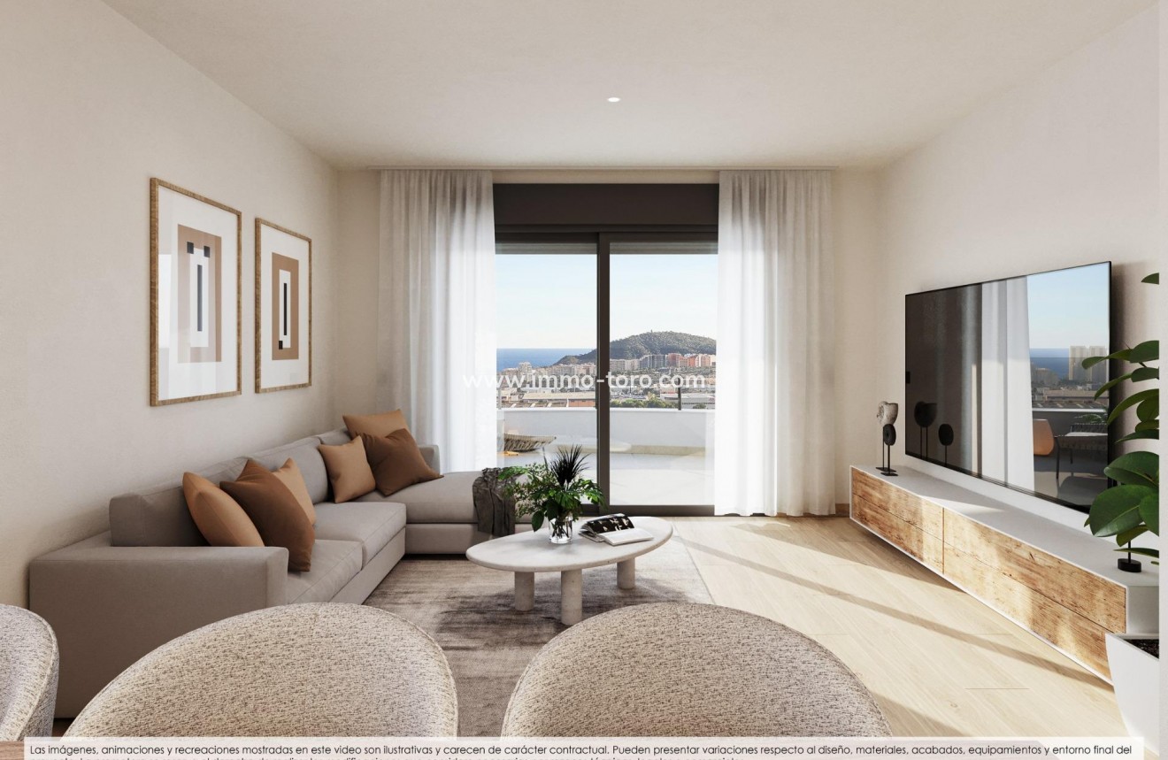 Nueva construcción  - Apartamento - Finestrat - Campana Garden