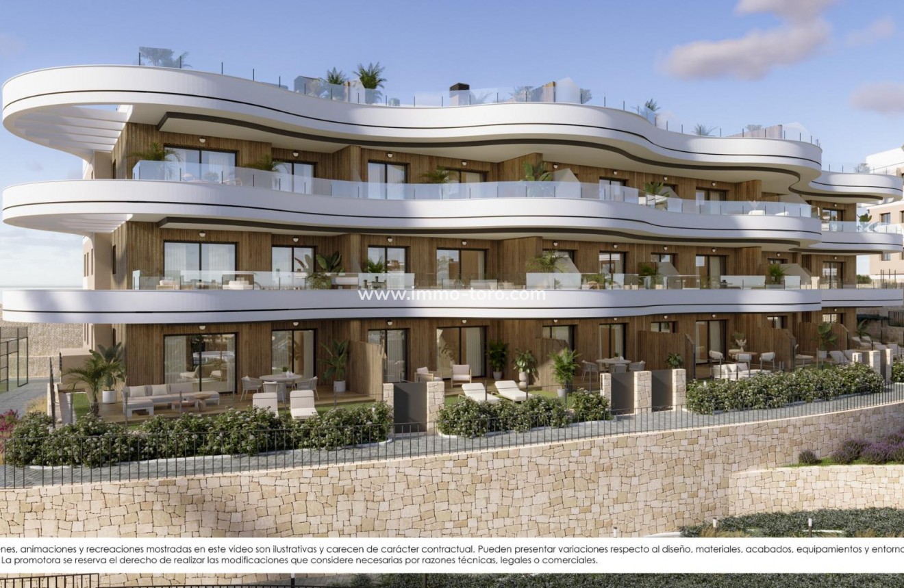 Nueva construcción  - Apartamento - Finestrat - Campana Garden