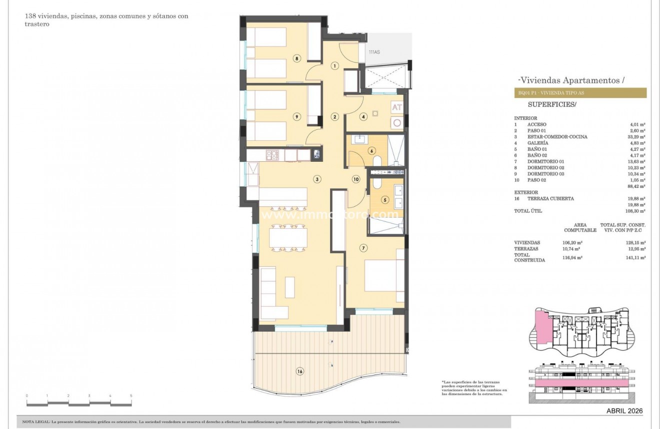 Nueva construcción  - Apartamento - Finestrat - Campana Garden