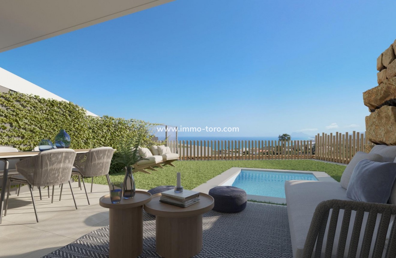 Nieuwbouw - Geschakelde woning - Manilva - Urb. Bahia de las Rocas