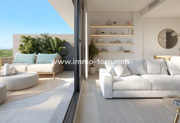 Nieuwbouw - Geschakelde woning - Manilva - Urb. Bahia de las Rocas