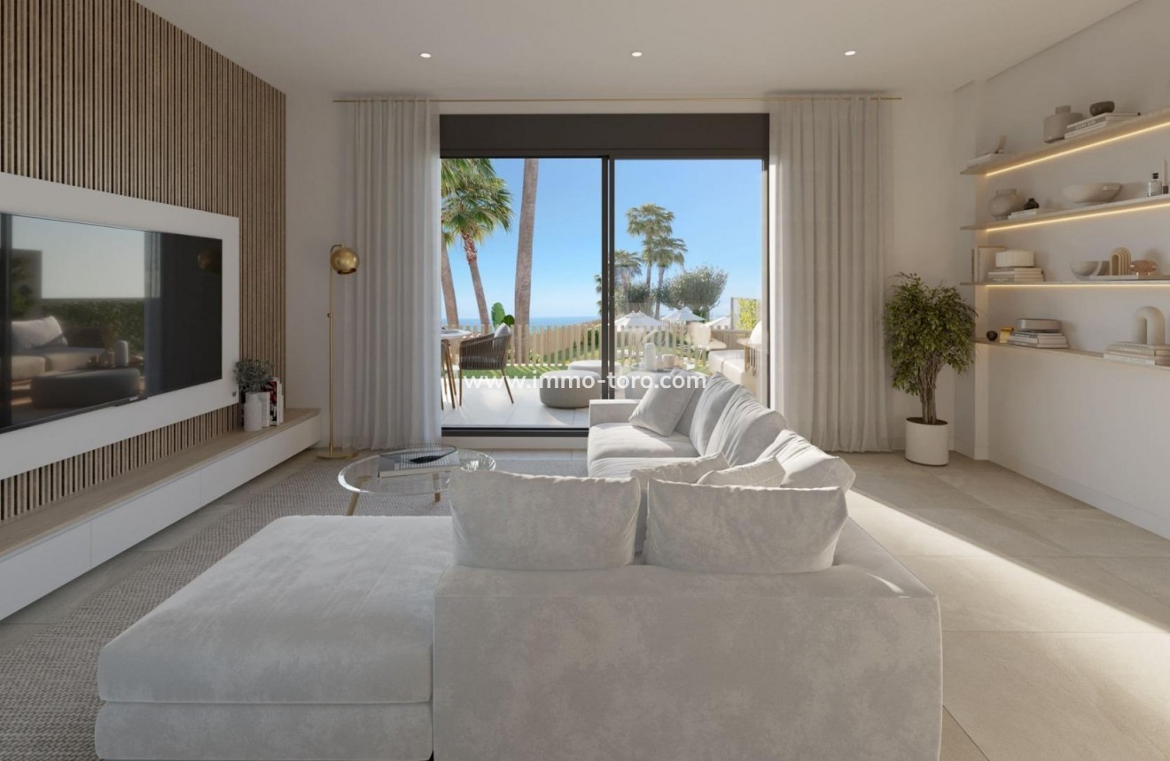 Nieuwbouw - Geschakelde woning - Manilva - Urb. Bahia de las Rocas