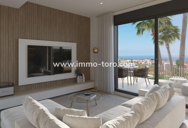 Nieuwbouw - Geschakelde woning - Manilva - Urb. Bahia de las Rocas