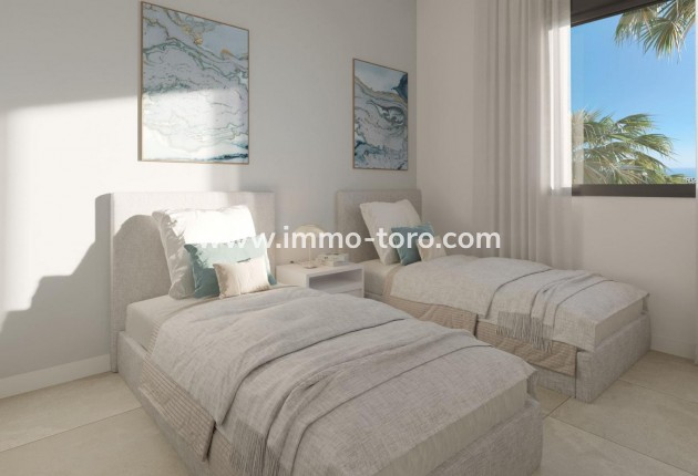 Nieuwbouw - Geschakelde woning - Manilva - Urb. Bahia de las Rocas
