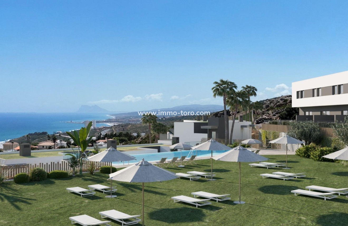 Nieuwbouw - Geschakelde woning - Manilva - Urb. Bahia de las Rocas