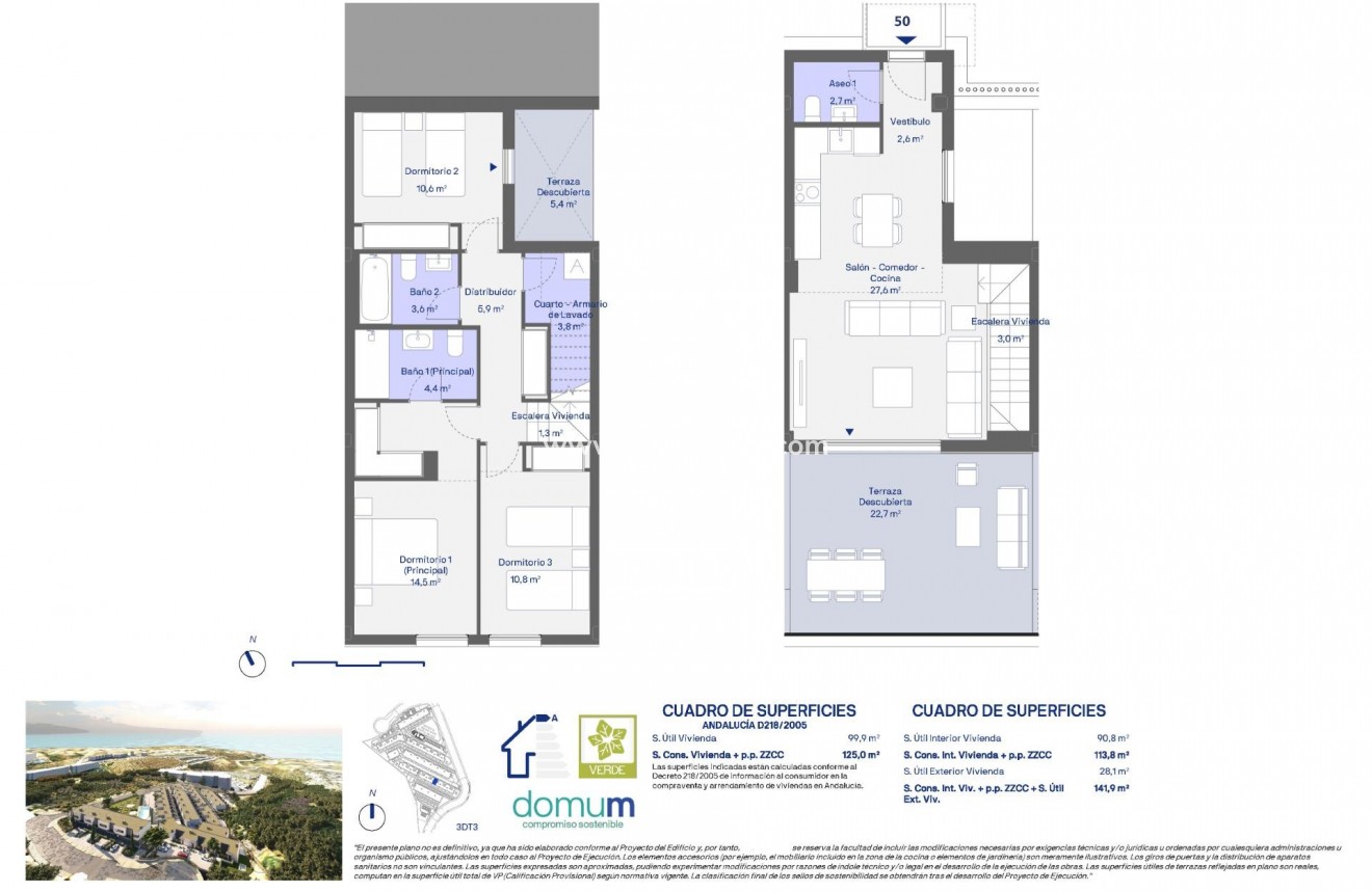 Nieuwbouw - Geschakelde woning - Manilva - Urb. Bahia de las Rocas