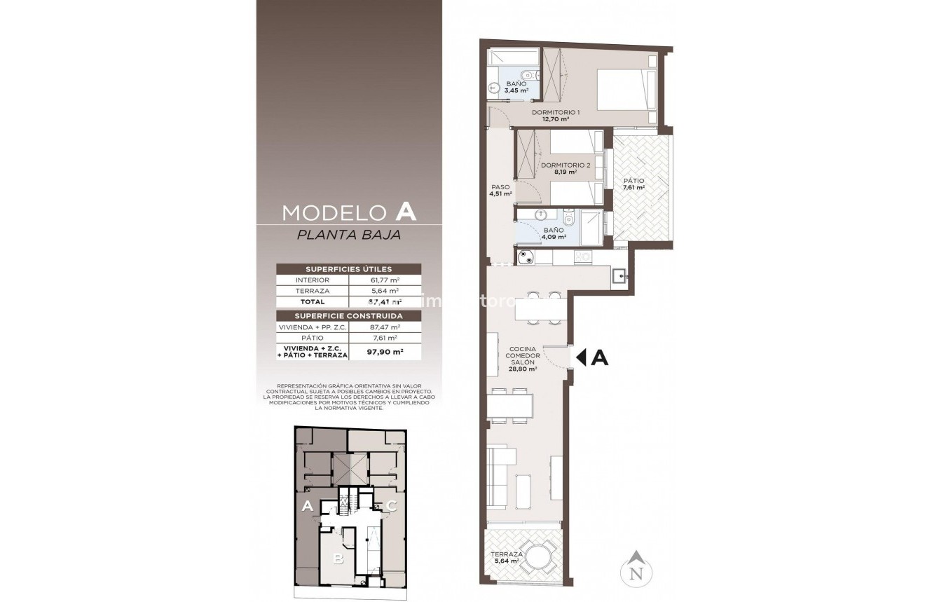 New Build - Apartment - Torrevieja - Playa de El Cura