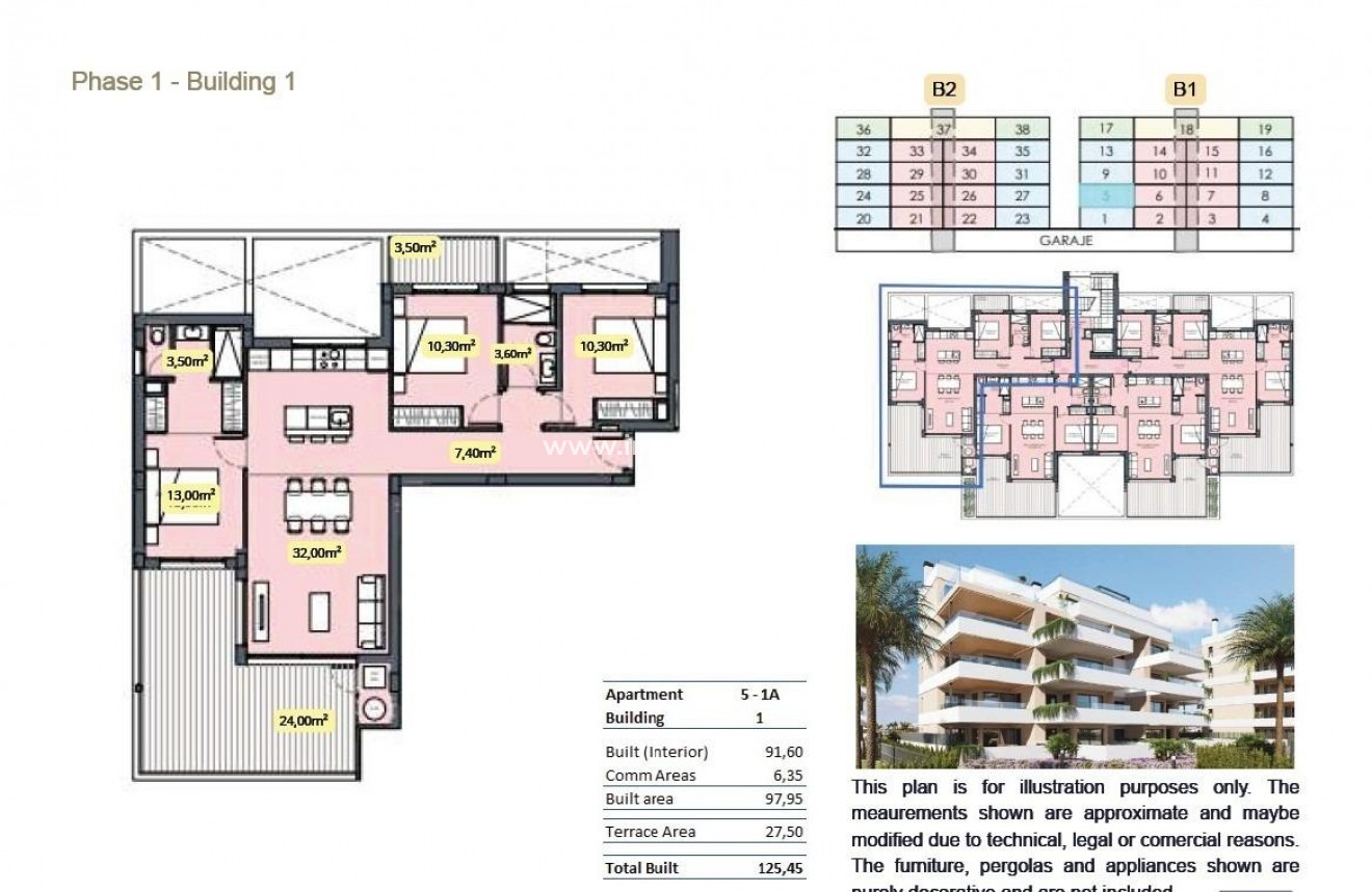 Nueva construcción  - Apartamento - Torre Pacheco - Santa Rosalia Lake And Life Resort