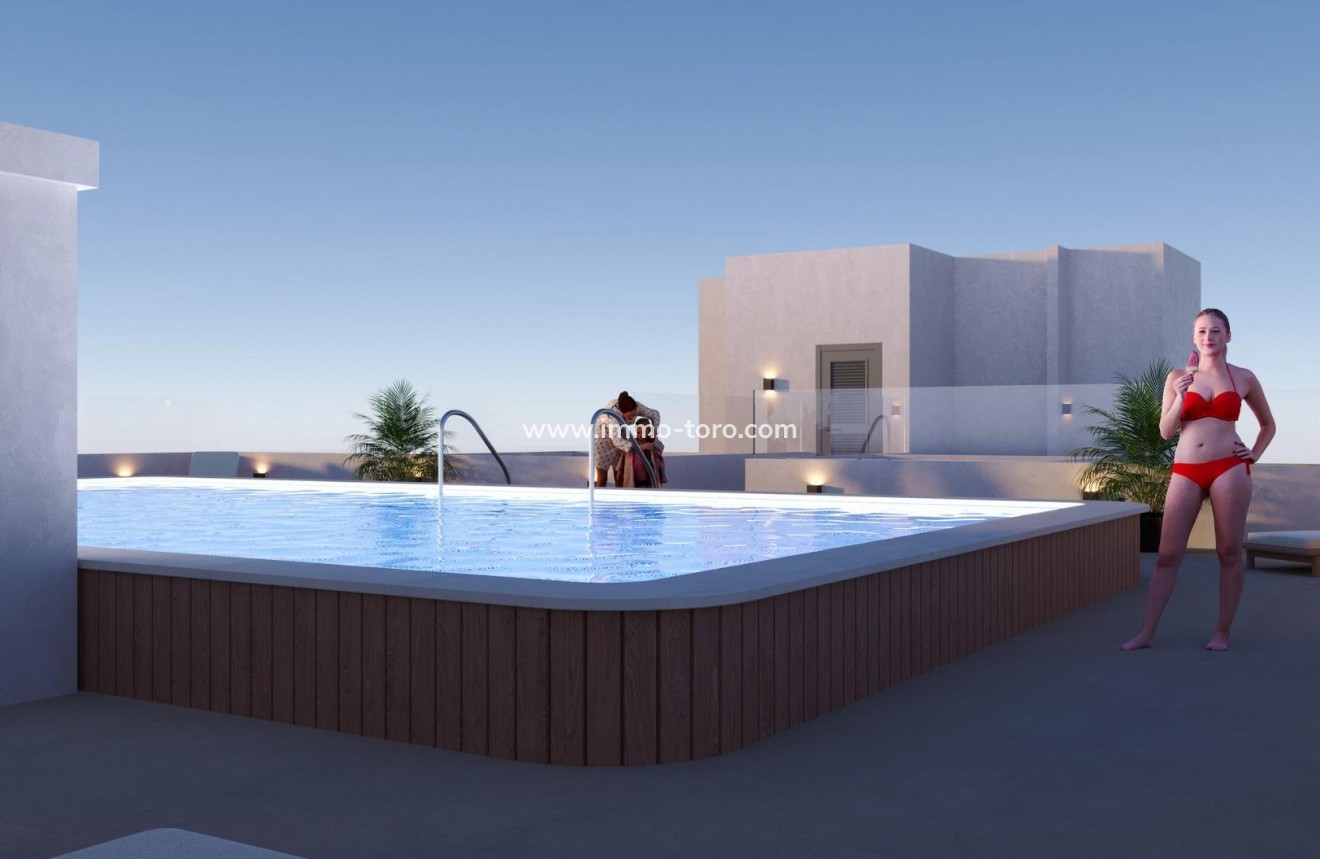 Nueva construcción  - Apartamento - San Miguel de Salinas - Pueblo
