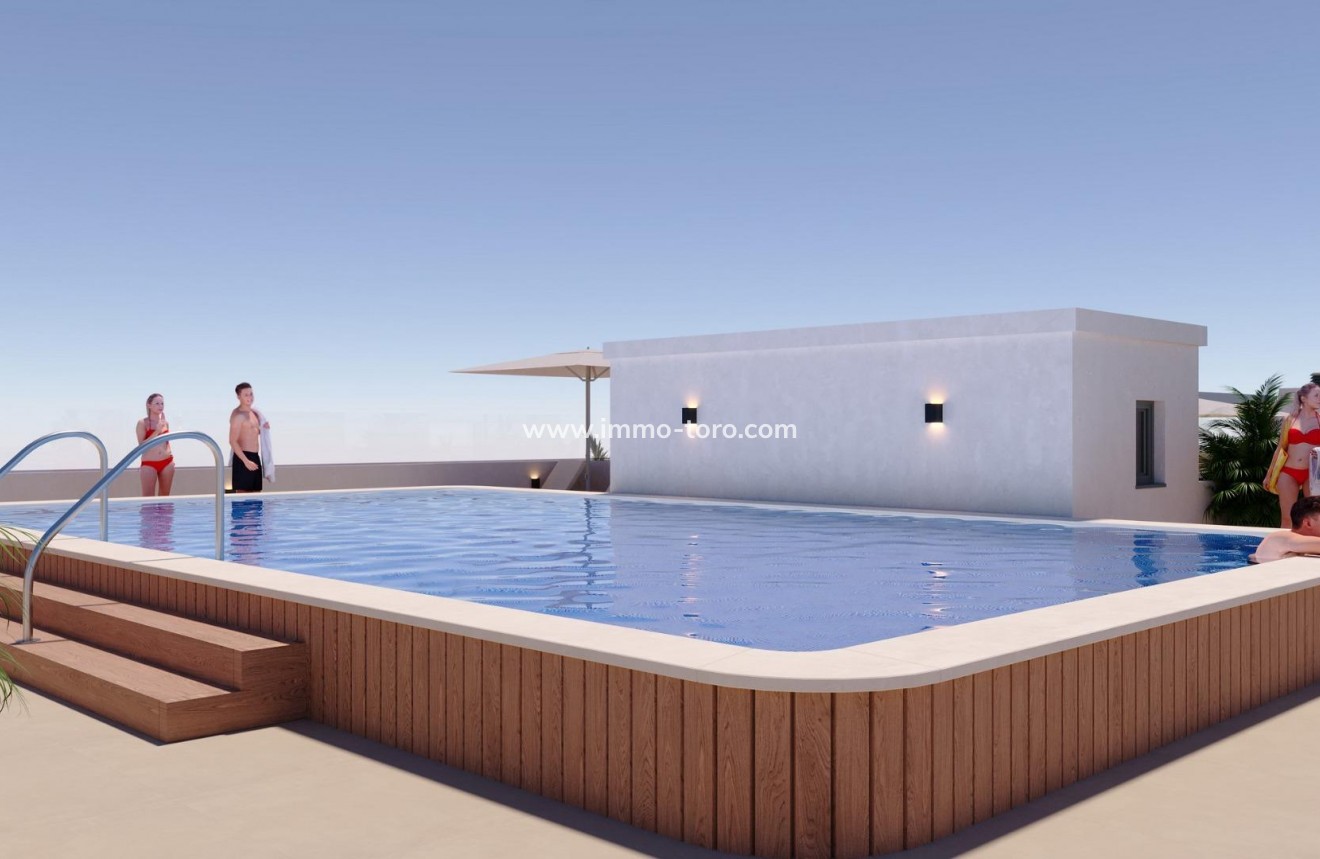 Nueva construcción  - Apartamento - San Miguel de Salinas - Pueblo