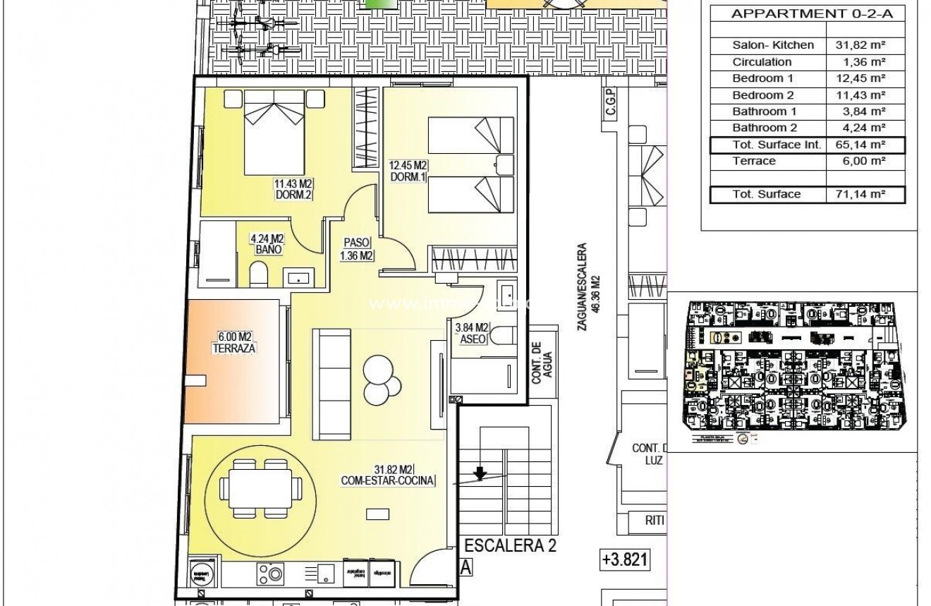 Nueva construcción  - Apartamento - San Miguel de Salinas - Pueblo