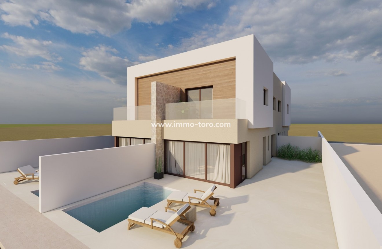 Nieuwbouw - Geschakelde woning - San Javier