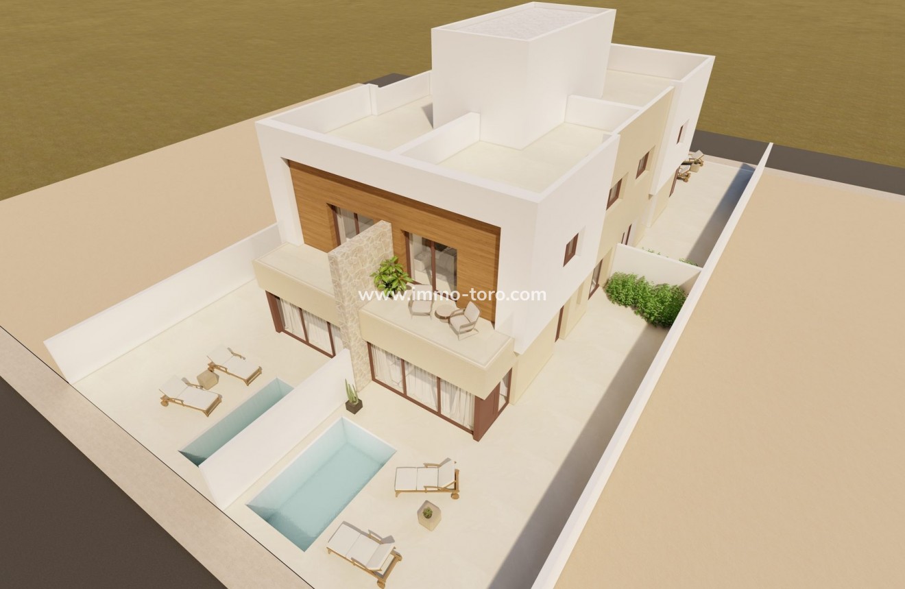 Nieuwbouw - Geschakelde woning - San Javier