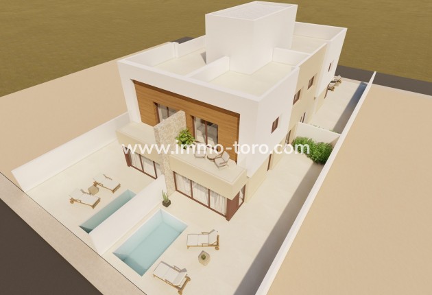 Nieuwbouw - Geschakelde woning - San Javier