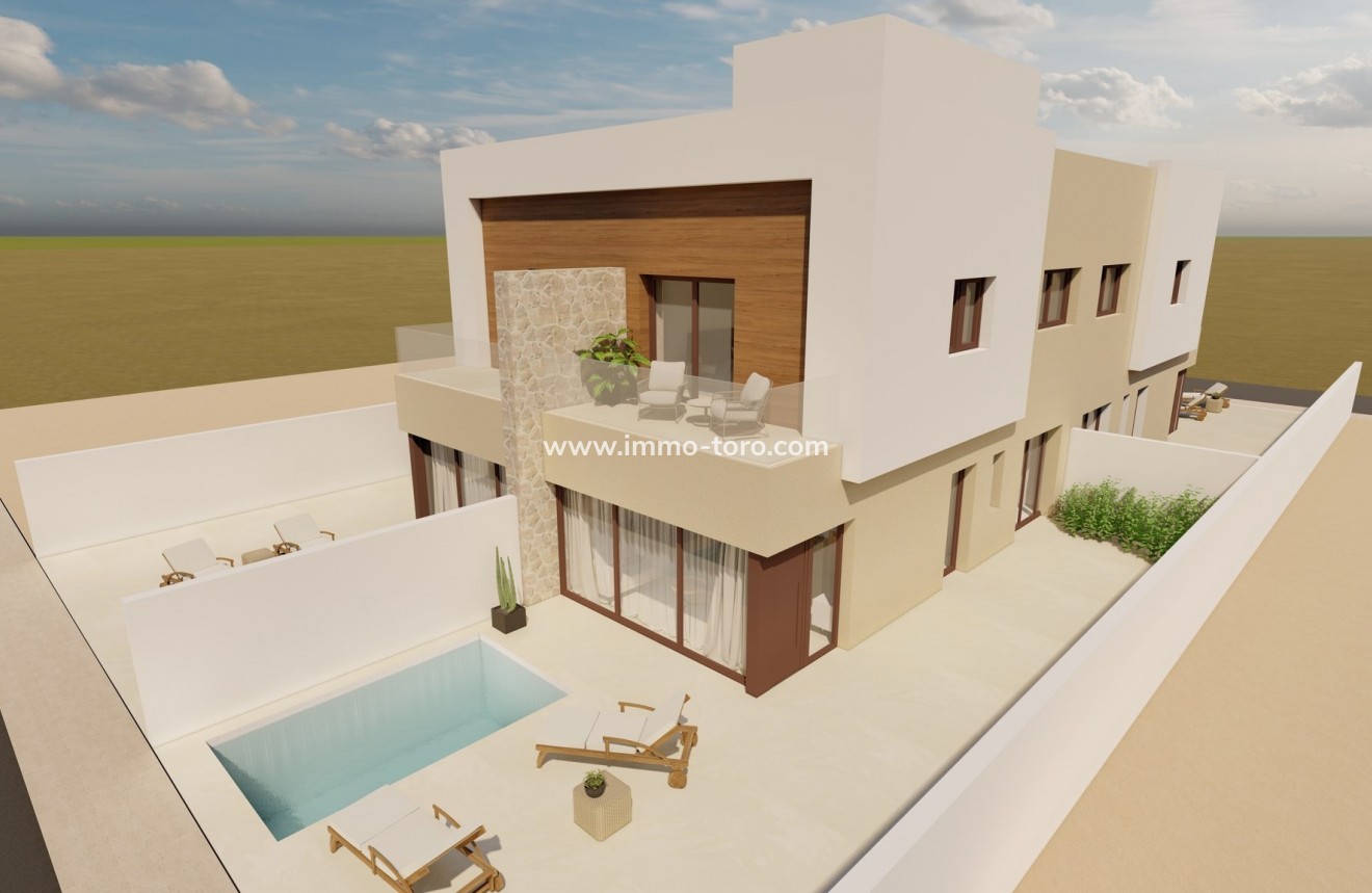 Nieuwbouw - Geschakelde woning - San Javier