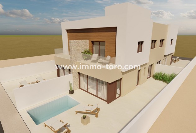 Nieuwbouw - Geschakelde woning - San Javier