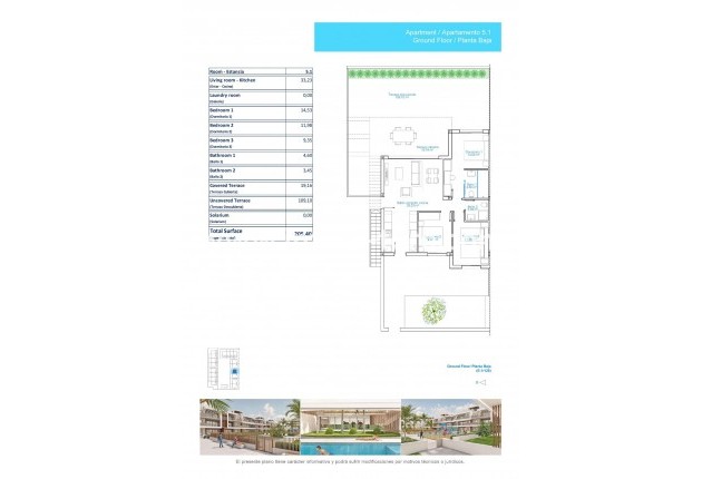 Nouvelle construction - Appartement - Pilar de la Horadada - Playa de las Higuericas