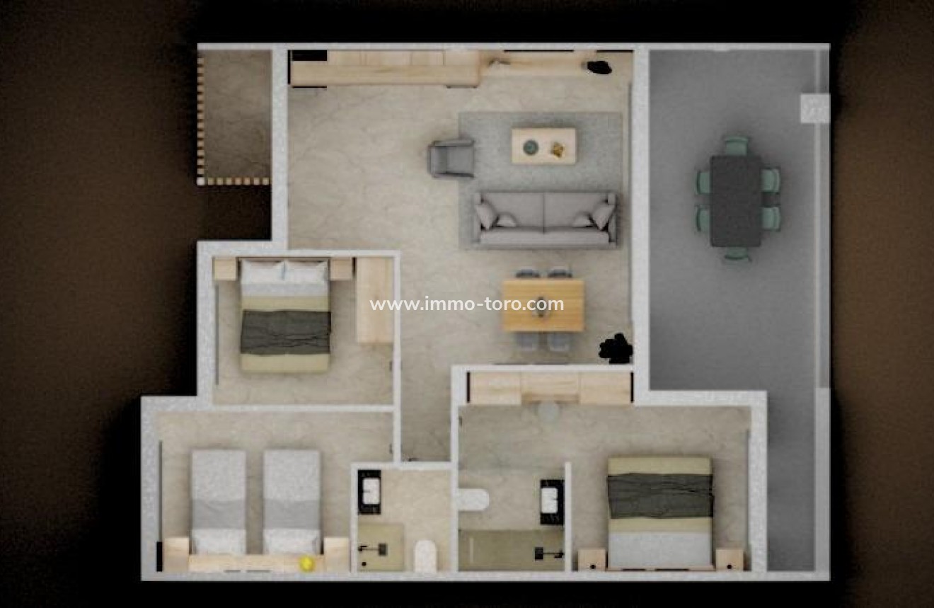 Nouvelle construction - Appartement - Pilar de la Horadada - Playa de las Higuericas