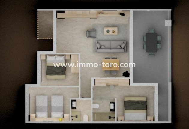 Nouvelle construction - Appartement - Pilar de la Horadada - Playa de las Higuericas