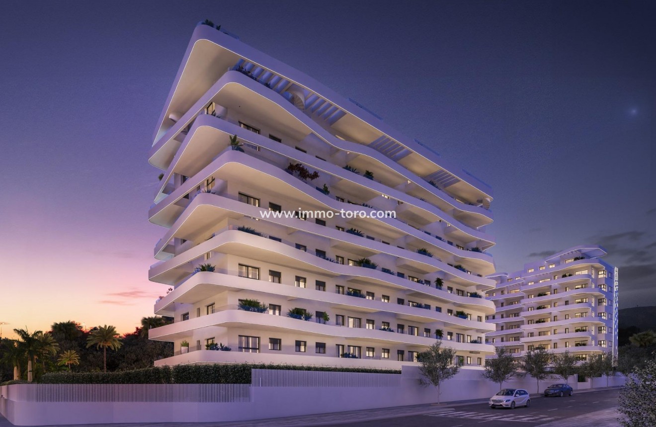 Nieuwbouw - Appartement  - Villajoyosa - Playa del Torres