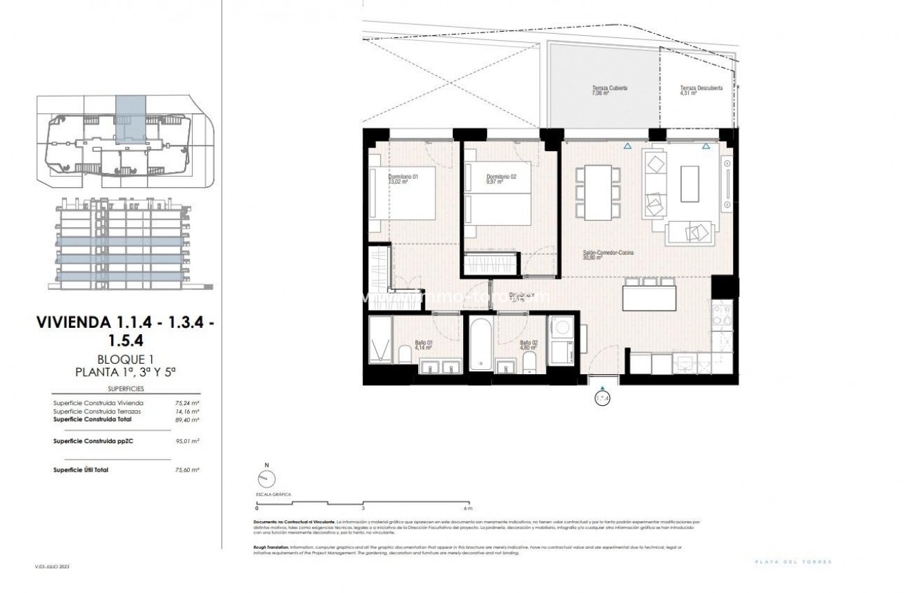 Nieuwbouw - Appartement  - Villajoyosa - Playa del Torres