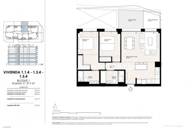 Nieuwbouw - Appartement  - Villajoyosa - Playa del Torres