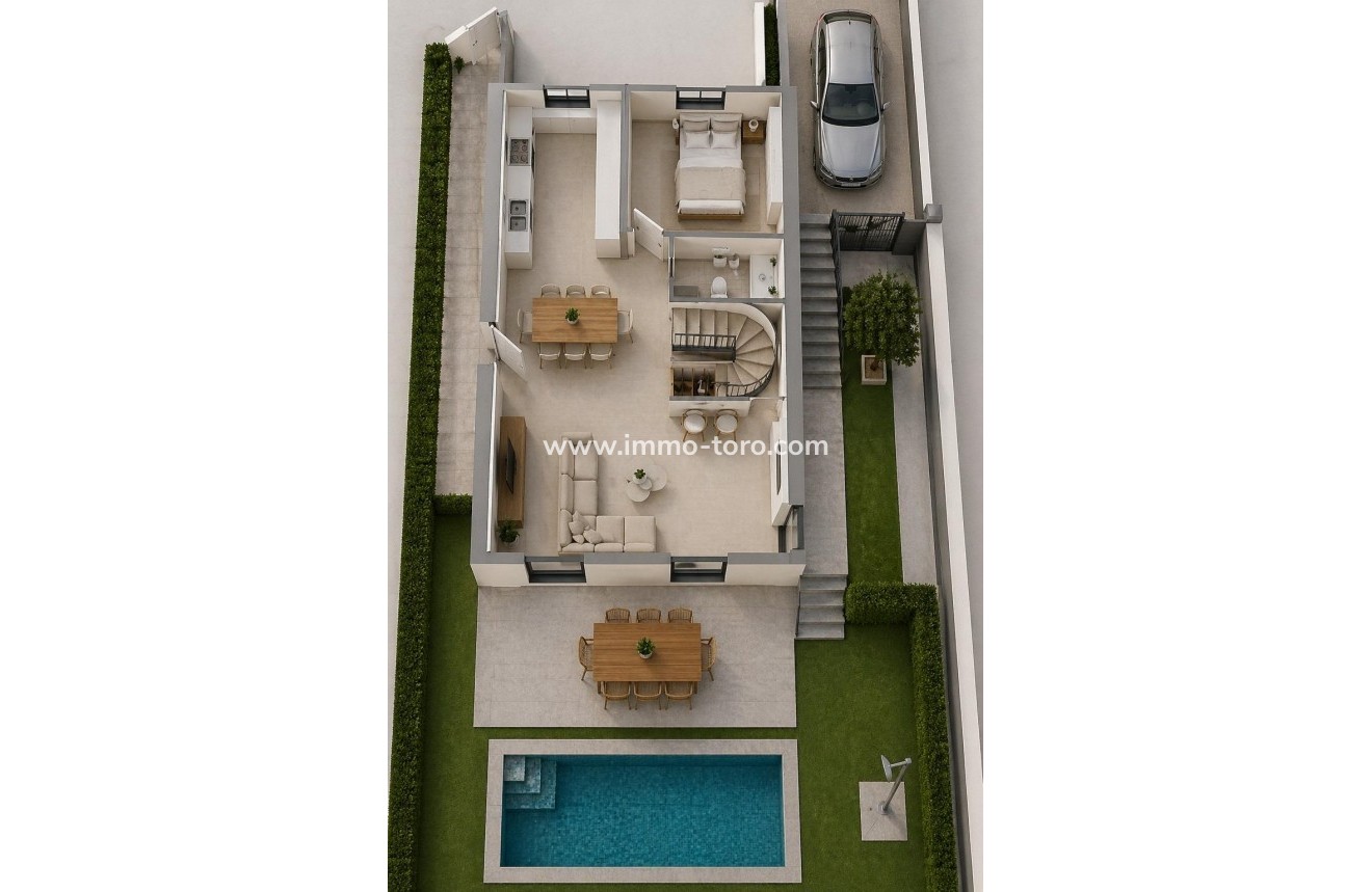 New Build - Villa - Mazarrón - Country Club