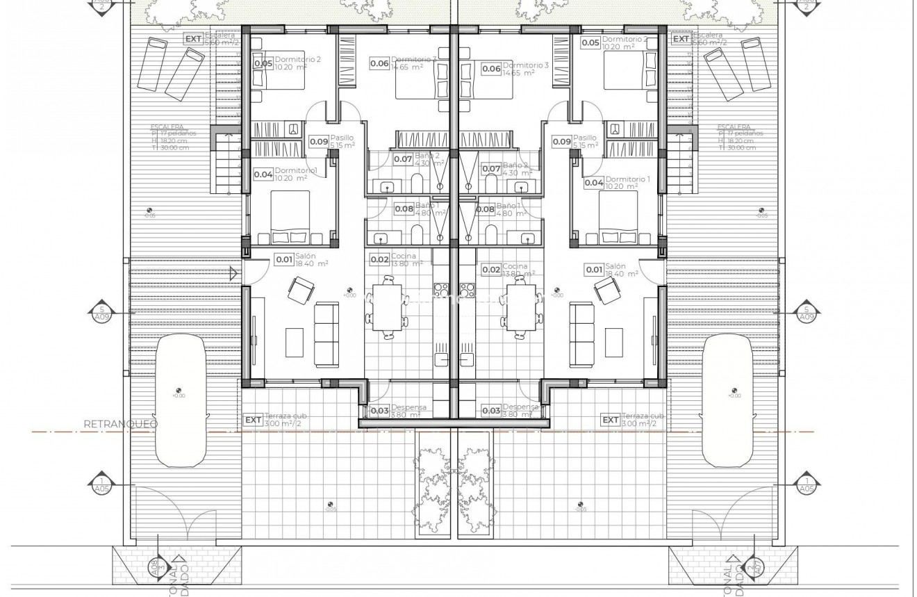 Nieuwbouw - Villa - Puerto de Mazarron - Caleñares